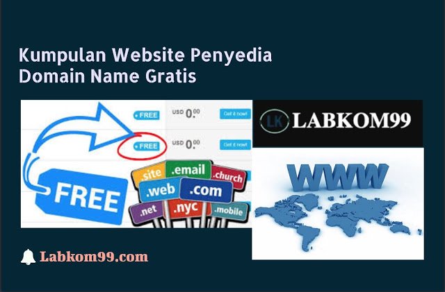 Kumpulan Website Penyedia Domain Name Gratis