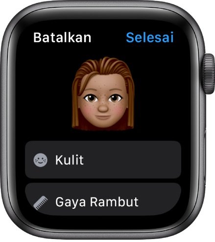 cara mengirim emoji di Apple Watch