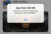Cara Download Aplikasi Lebih Dari 200MB Di iPhone Menggunakan Data Seluler