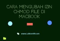 Cara Mengubah Izin Chmod File Di MacBook