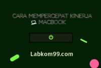 Cara Mempercepat Kinerja MacBook