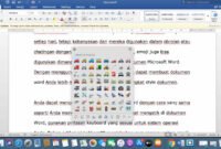 Cara Menggunakan Emoji Di Microsoft Word MacBook