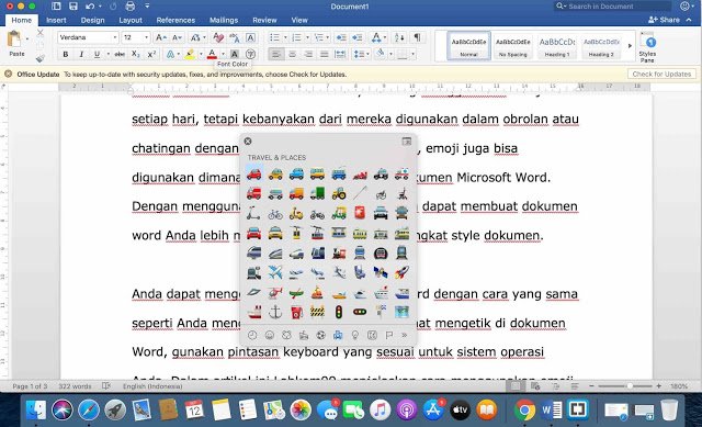 cara-menggunakan-emoji-di-microsoft-word-macbook