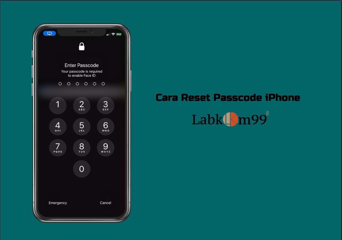 Cara Reset Passcode iPhone