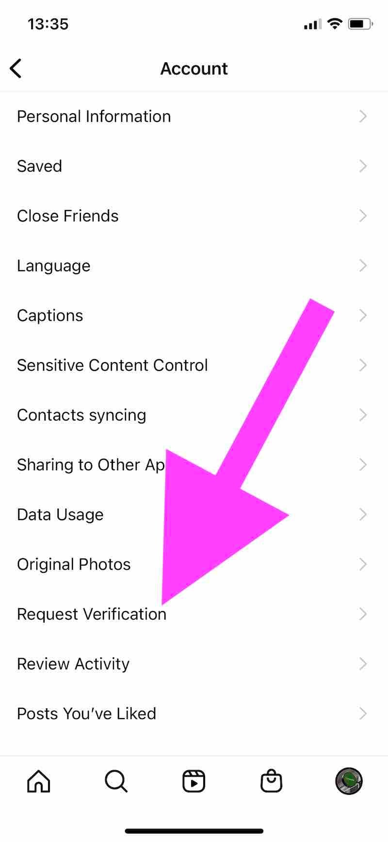 Menambahkan Link Di IG
