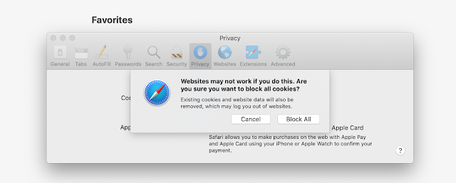 Cara Memblokir Cookie Safari di Mac Dengan Mudah Dan Cepat