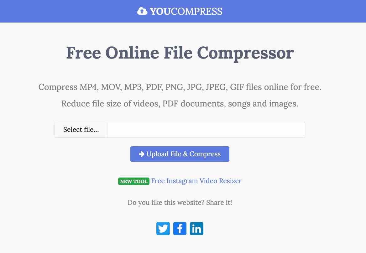 Mengecilkan Ukuran Foto Online