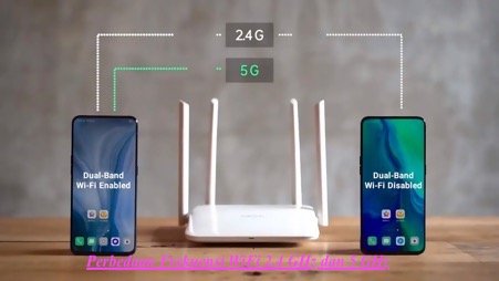 Perbedaan Frekuensi WiFi 2.4 GHz dan 5 GHz
