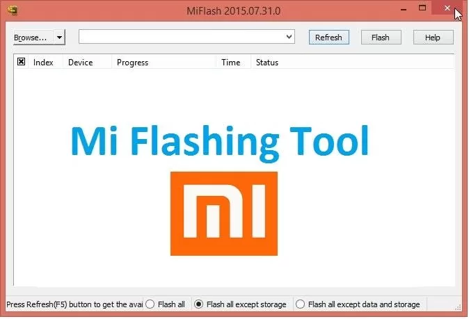 Xiaomi Mi Flash Tool