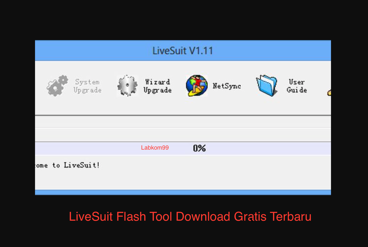 LiveSuit Flash Tool Download Gratis Terbaru