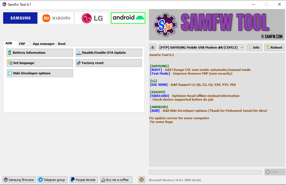 Download Gratis SamFW FRP Tool v4.7.1 Terbaru