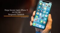 Harga Second Apple iPhone X 64/256 GB Bergaransi Termurah