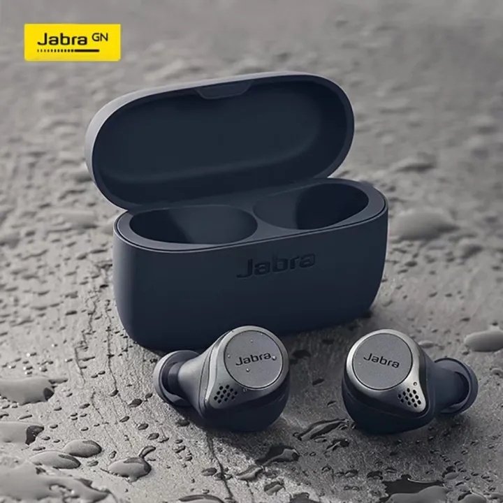 Jabra Elite 75T Bluetooth Headset Waterproof Dan Sweatproof