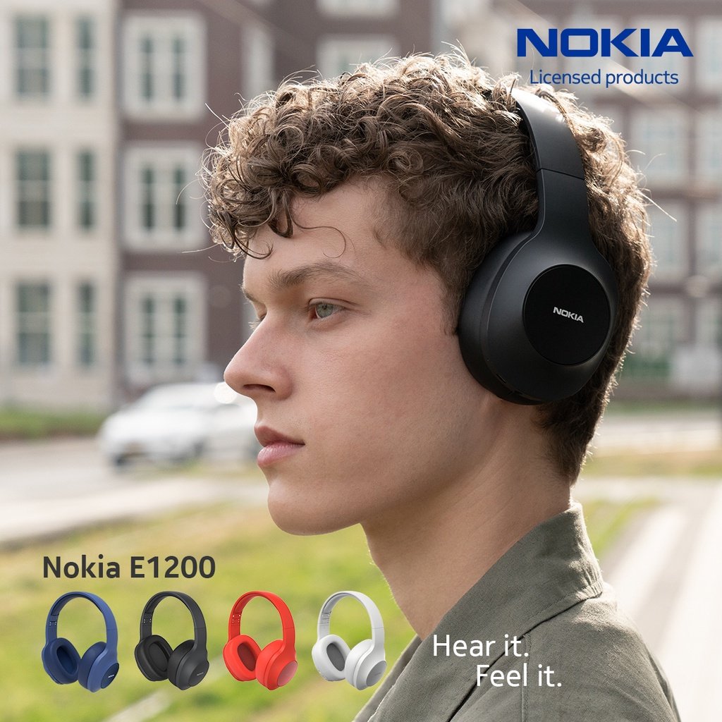 Nokia Essential Wireless Bluetooth 5.0 Headphones E1200