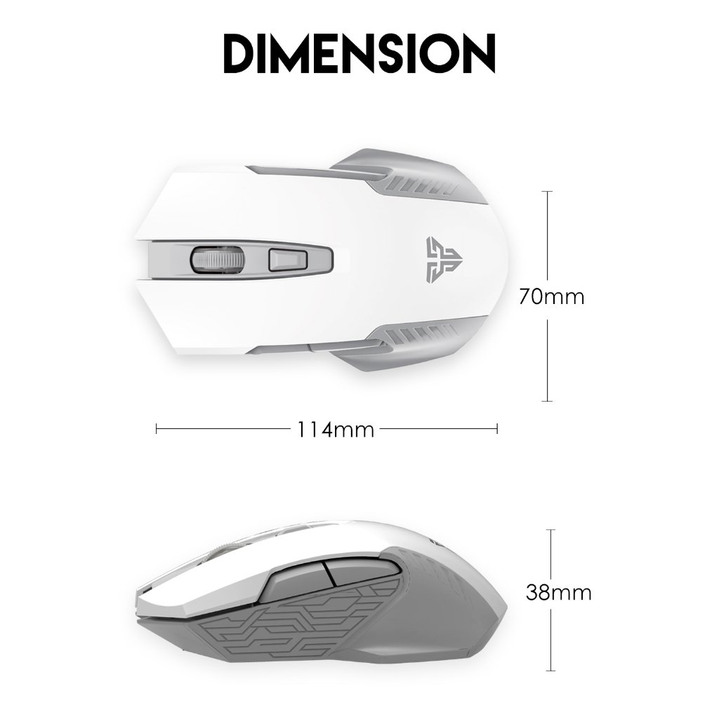 Fantech RAIGOR II WG10 Wireless Mouse Gaming VX7 THOR X9 X16 VX6